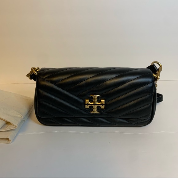 SMALL KIRA CHEVRON FLAP SHOULDER BAG